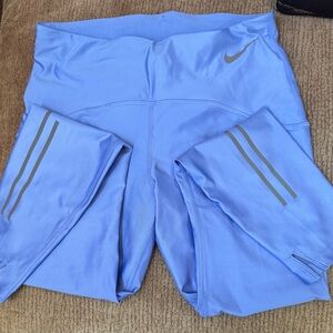 Nike Women's DRI-FIT leggings  in Light Blue